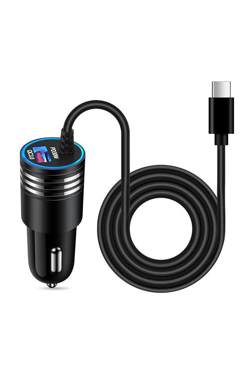 Arrow Car Charger Nx07 C To C 48W With USB A & Type C Cable