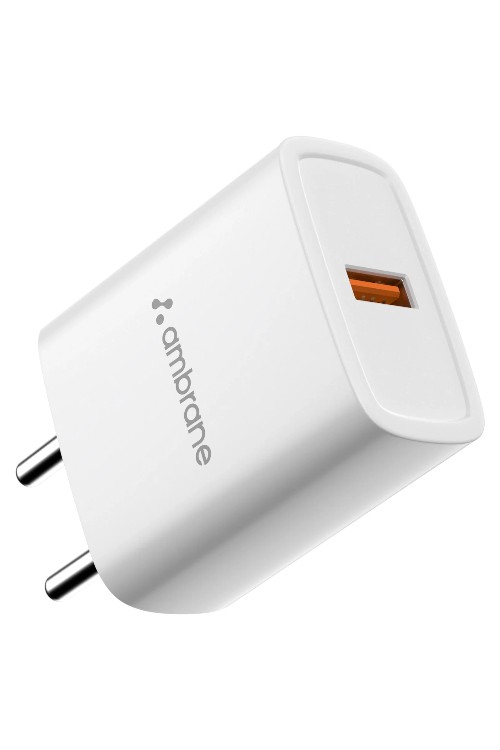 Ambrane Wall Charger Flash30 White