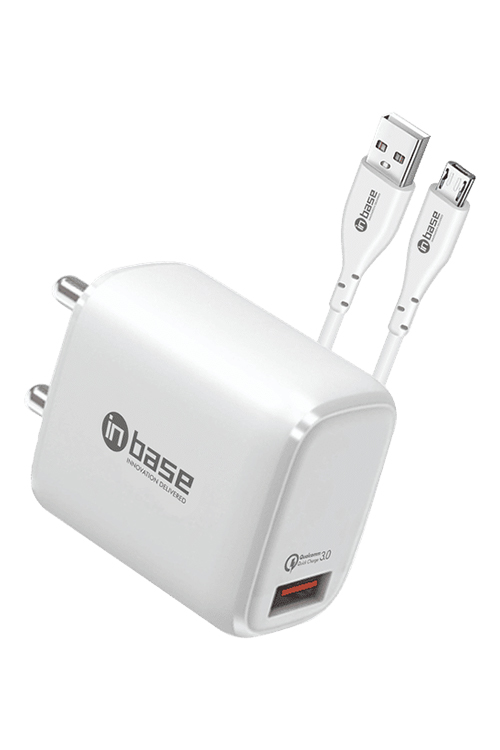 Inbase Ether Q181-18W Fast Charger With Micro Cable