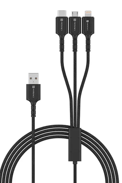 Portronics 3 In 1 Por 1313 Cable