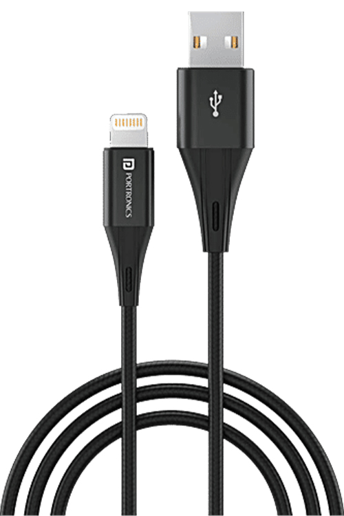 Portronics Konnect 8 Pin Cable Wh Por 1812