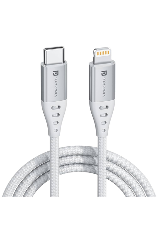 Portronics Konnect L1 C To 8 Pin Cable Por1649