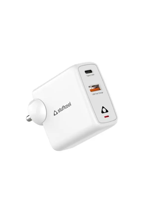 Stuffcool Neo 45W Port A Plus C Pd Wall Charger