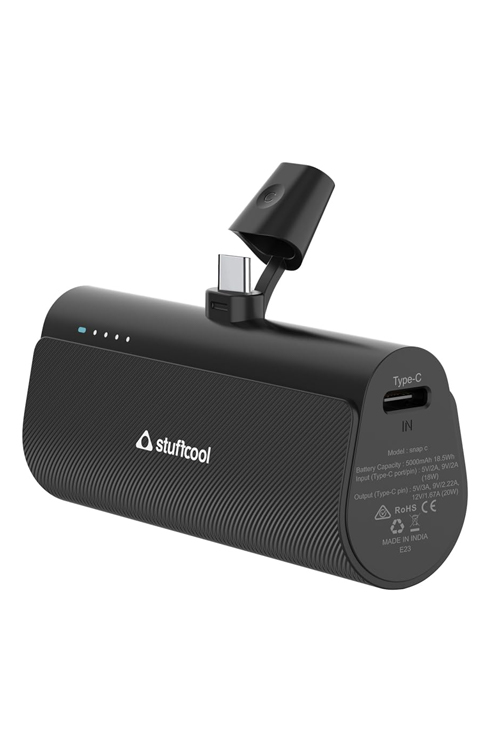 Stuffcool Snap 20W (L) Powerbank 5000Mah