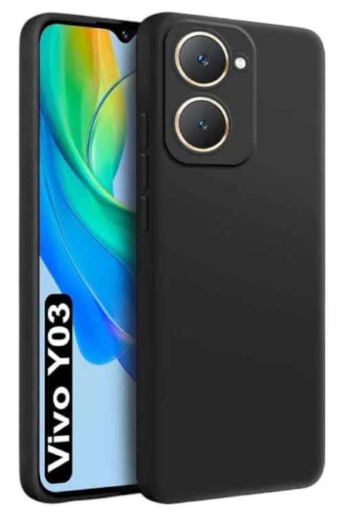 Vivo Y03 Silicon Plain Case F