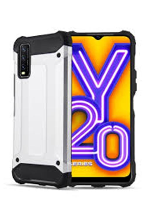 Vivo Y20 Silver Case