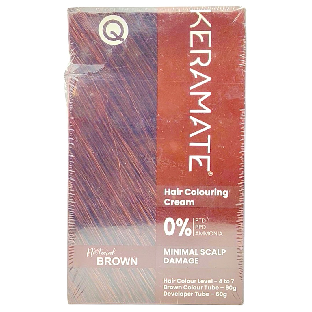 Keramate Natural Brown Hair Colour