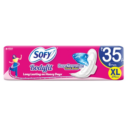 Sofy Bodyfit Sanitary Napkin Xl