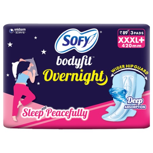 Sofy Bodyfit Overnight Xxxl Sanitary Napkin