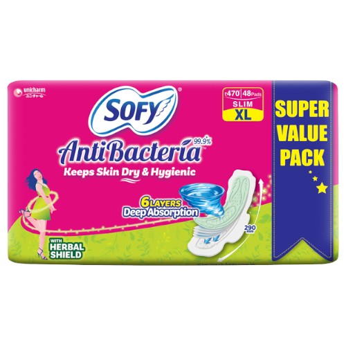 Sofy Antibacteria Xl Sanitary Napkin