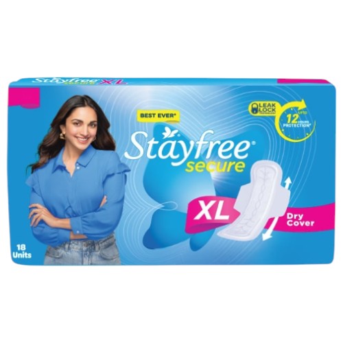 Stayfree Secure Dry Xl Popup Pads