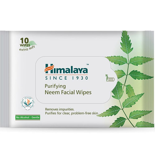 Himalaya Neem Facieal Wipes 10S
